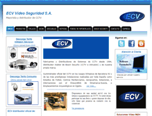 Tablet Screenshot of ecv.es